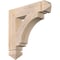 Ekena Millwork Imperial Arts & Crafts Smooth Bracket, Douglas Fir, 3 1/2"W x 18"D x 18"H BKT04X18X18IMP03SDF - alternate 1